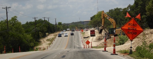 The Texas Department of Transportation is continuing with its  improvement project on the roadway.