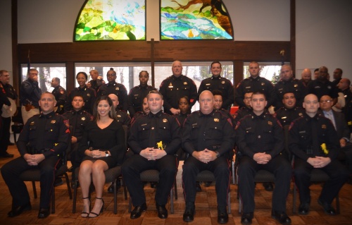 Harris County Precinct 4 Constable Mark Herman promoted six supervisors and swore in 14 new deputies on July 5.