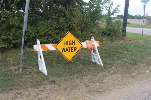 Hays County began closing streets due to high water Friday evening.
