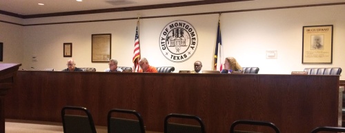 Montgomery City Council members met this week for the regularly scheduled meeting. 