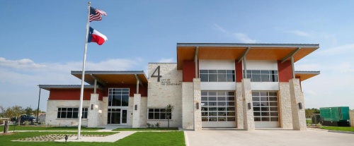 Fire Station No. 4 is located at 10964 E. Crystal Falls Parkway, between Toll 183A and Ronald Reagan Boulevard. 