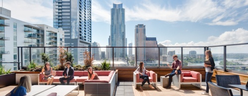 Google's new downtown Austin office is located at 500 W. Second St.