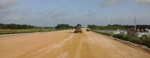 When construction on the highway is complete it will connect FM 1626 in Hays County with MoPac in Travis County.