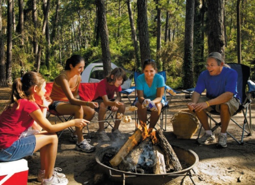 A wealth of campsites can be found within an hour and a half drive from South Austin.
