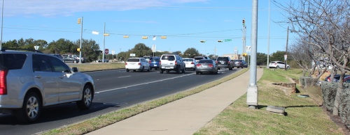 Improvements at various Slaughter Lane intersections are underway.