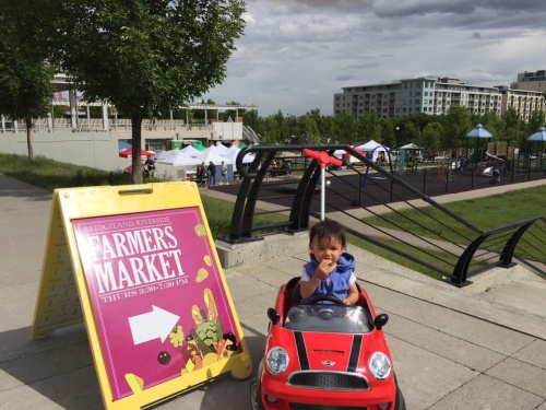 Both the Farmer's Market and Friday Night Bites return to Bridgeland this weekend.