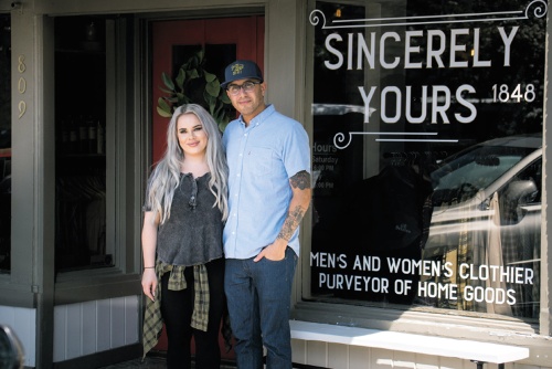 Cat and Danny Solano opened Sincerely Yours 1848 in October 2016 in downtown Georgetown.