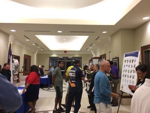 Residents attended an open house event to learn more about the city's Parks, Recreation, and Open Space Master Plan.