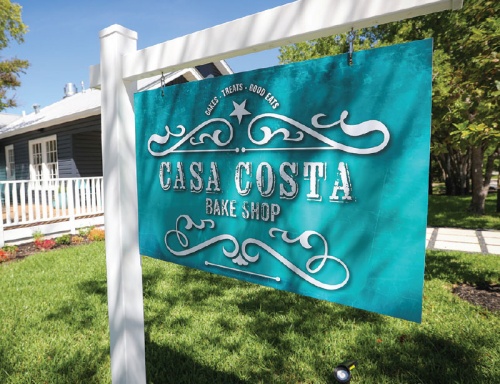 Casa Costa Bake Shop is located in Old Town Leander.  