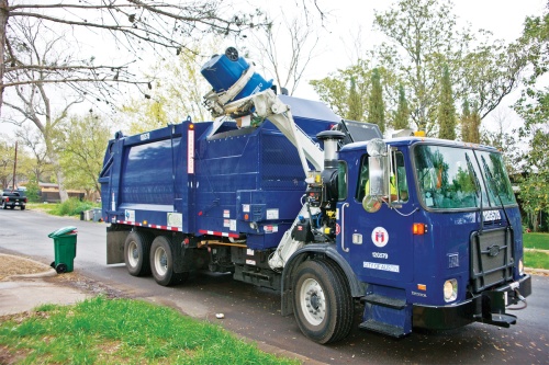 The city of Austin completed the four-year phase-in of its recycling ordinance that requires commercial properties to provide recycling services.