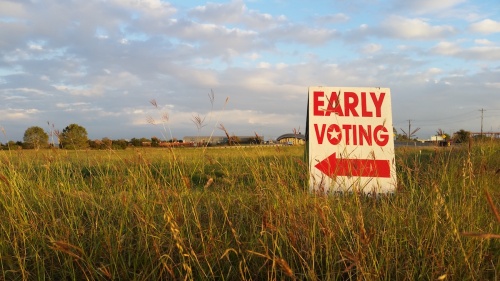 Early voting starts today, Oct. 23. 