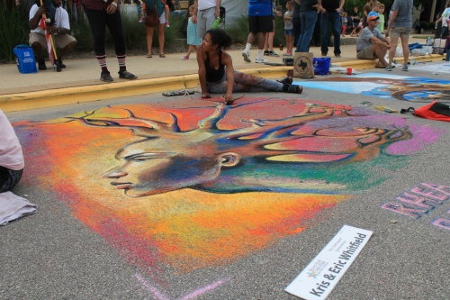 The Chalk Walk Arts Festival returns to Round Rock this weekend.