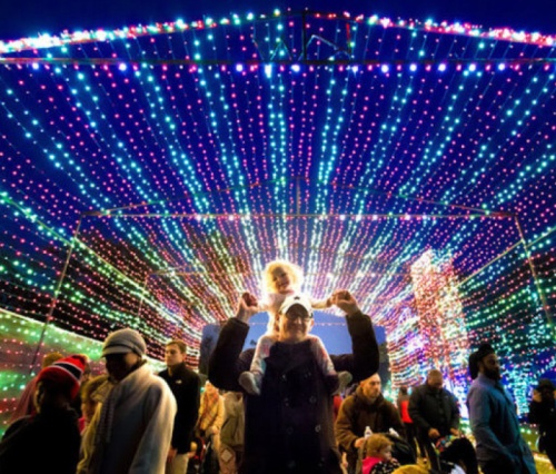 Stroll through the Trail of Lights