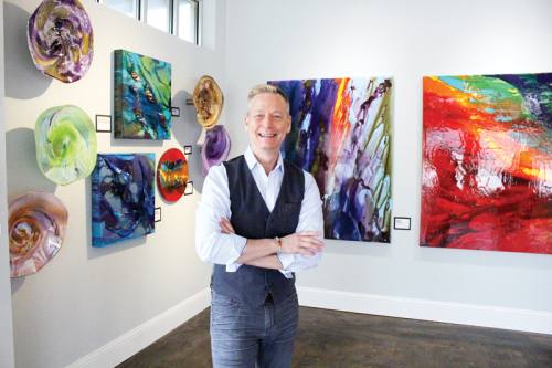 David Call, an interior designer, is the galleryu2019s creative director.