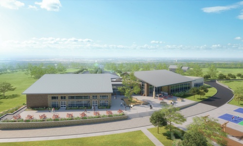 The Grove at Frisco Commons will be a 30,000-square-foot facility set among a grove of trees just east of Frisco Commons community park.