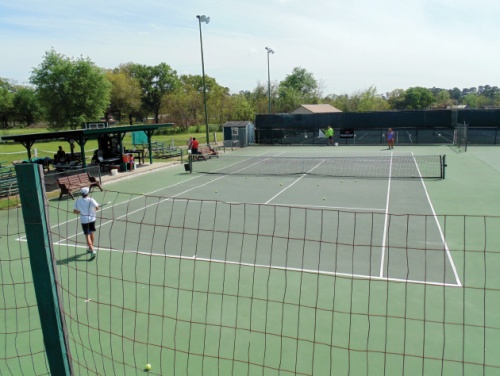 Flower Mound Town Council is considering locations for a tennis center.