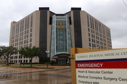 Tomball Regional Medical Center is located at 605 Holderrieth Blvd., Tomball.