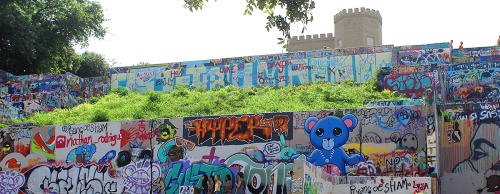 HOPE Outdoor Gallery, also known as Castle Hill and Graffiti Park, will be demolished after a decision by the Austin Historic Landmark Commission.