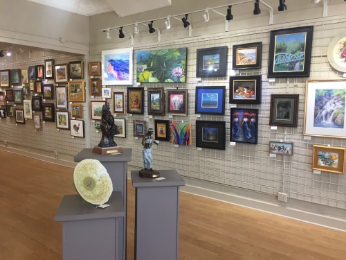 The New Braunfels Art League's January show will feature works from all 2017 Artist of the Year nominees. 