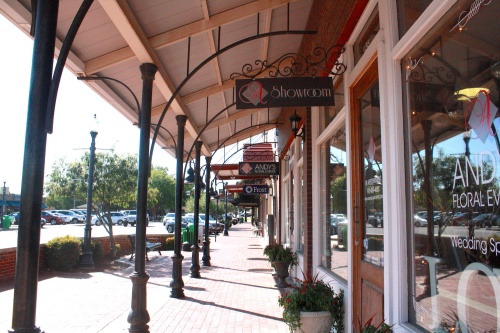 Buildings in Lewisville's historic district are required to have fire sprinklers.