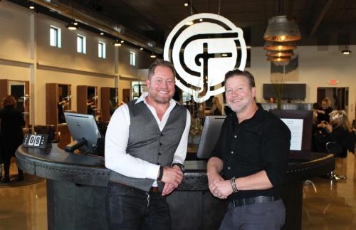 Craig Cobb (right) and Corbin Shullanberger opened The Foundry Salon in September 2016. It is located at 1320 Hanz Dr. in New Braunfels.