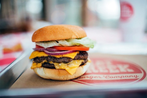 The Austin-based restaurant serves burgers, milkshakes, craft beer and more.