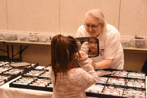 The Berry Center hosts See to Succeed event in Cy-Fair ISD.