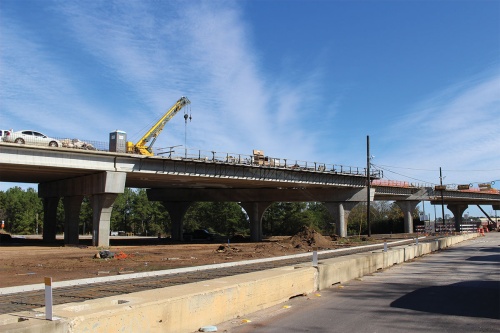 The Texas Department of Transportation is expected to wrap up construction on the FM 1488 overpass early this year.