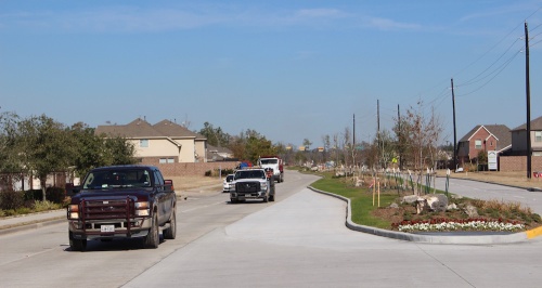 The extension of Woodland Hills Drive opened between Beltway 8 and FM 1960 Jan. 10. 