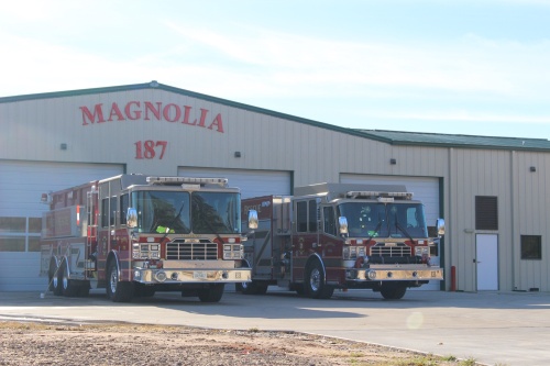 The Magnolia Volunteer Fire Department's Station 187 opened Jan. 21 in Pinehurst to service a growing area.
