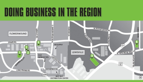 Over the past couple of years, Lewisville and Flower Mound have attracted several companies that are looking to expand their operations or relocate to another city. Since 2015, developers have delivered 4.6 million square feet to the Lewisville industrial submarket, which includes both Flower Mound and Lewisville. Here are some of the businesses that opened last year as well as some that are opening soon: