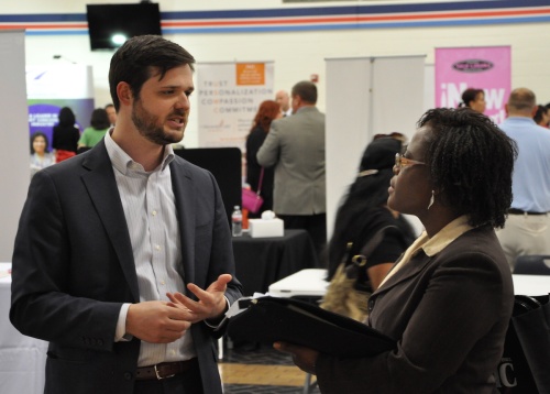 Employers will interact with job seekers on Friday at the PathLynks One Fourteen Job Fair.
