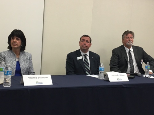 Candidates for State Rep. District 150 attended a forum at the Houston Northwest Chamber of Commerce on Feb. 21. 