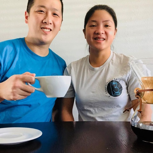 Tommy and Lisa Lau own and operate L3 Craft Coffee in Bridgeland. 