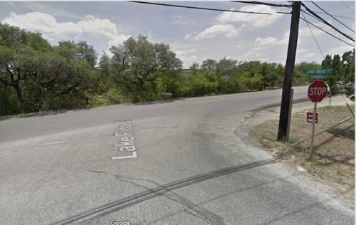Cuernavaca Road as seen in a screen grab from the intersection of Lake Ridge Drive, Austin.