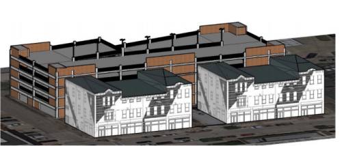 Construction on the Chestnut Commons parking garage is expected to be complete this summer, according to city officials.