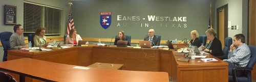 Eanes ISD board of trustees talked about the advantages of a 2019 bond over a 2020 bond at the March 27 regular meeting.