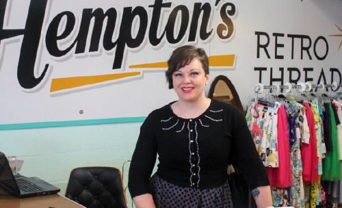 Owner Beth Hempton opened Hemptonu2019s Retro Threads in July 2016. 
