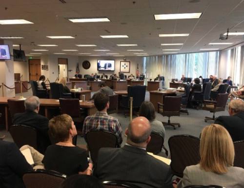 Cy-Fair ISD's Community Leadership Committee was in attendance at today's school finance commission meeting.