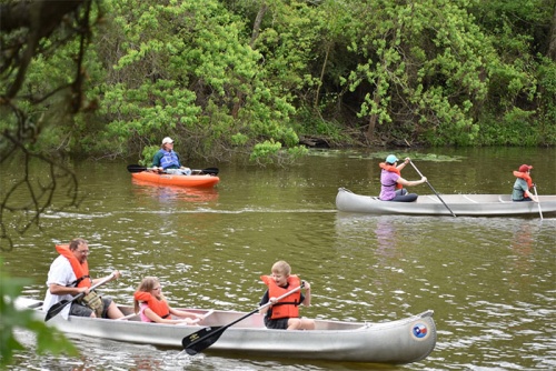 The first Paddle and Pedal Fest features family-friendly activities at Kickerillo-Mischer Preserve, including food trucks, outdoor activities and opportunities to bike and canoe at Marshall Lake. 