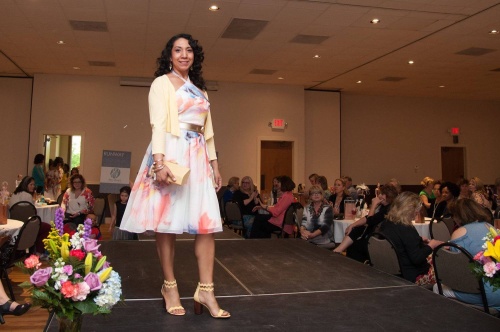 Women of Flower Mound partnersnwith The Shops at Highland Village forna fashion show.