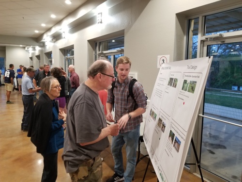 During the last week of March the public was able to attend one of three workshops to learn about the proposed trail that would connect San Marcos, Buda and Kyle to South Austinu2019s Violet Crown Trail.n