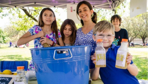 Lemonade Day is May 5 and allows children to open their own stand to learn about financial literacy, goal-setting and operating a business.