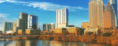 Brush Square is located in the southeast quadrant of downtown Austin.