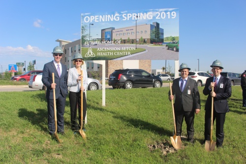 Ascension Texas broke ground on its new health center April 4. 