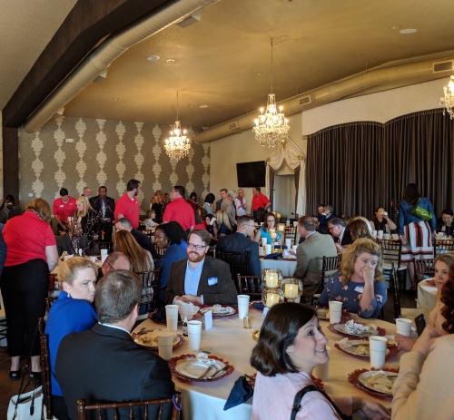The Tomball Education Foundation sponsored the first Tomball ISD State of the District address on April 5 at Moffitt Oaks, located on Cedar Lane in Tomball.