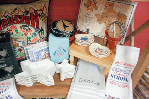 Magpies Gifts sells a variety of decorative items catered to Texans and various age groups.