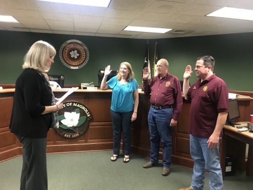 Mayor Todd Kana, Council Position 4 Brenda Hoppe and Council Position 5 Jonny Williams, who all ran unopposed, will resume their council member duties effective May 8. 