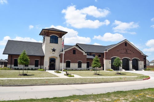 The new Willowfork Fire Department Station 3 is located near Fort Bend Countyu2019s Spring Green Boulevard roundabout project, which is expected to be completed in July.