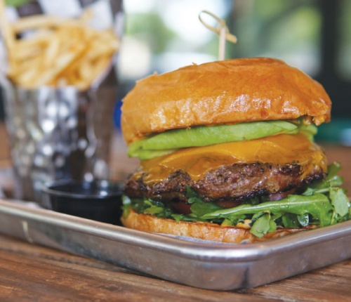 The California Burger ($13) was the Wednesday special May 23.